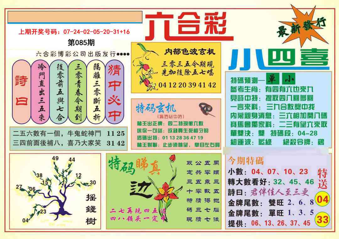 085期小四喜[图]